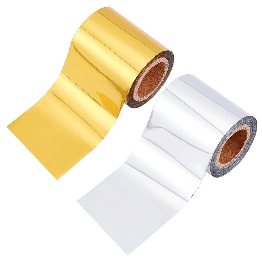 Amazon.com: SUPERFINDINGS 2 Rolls Heat Transfer Foil Paper